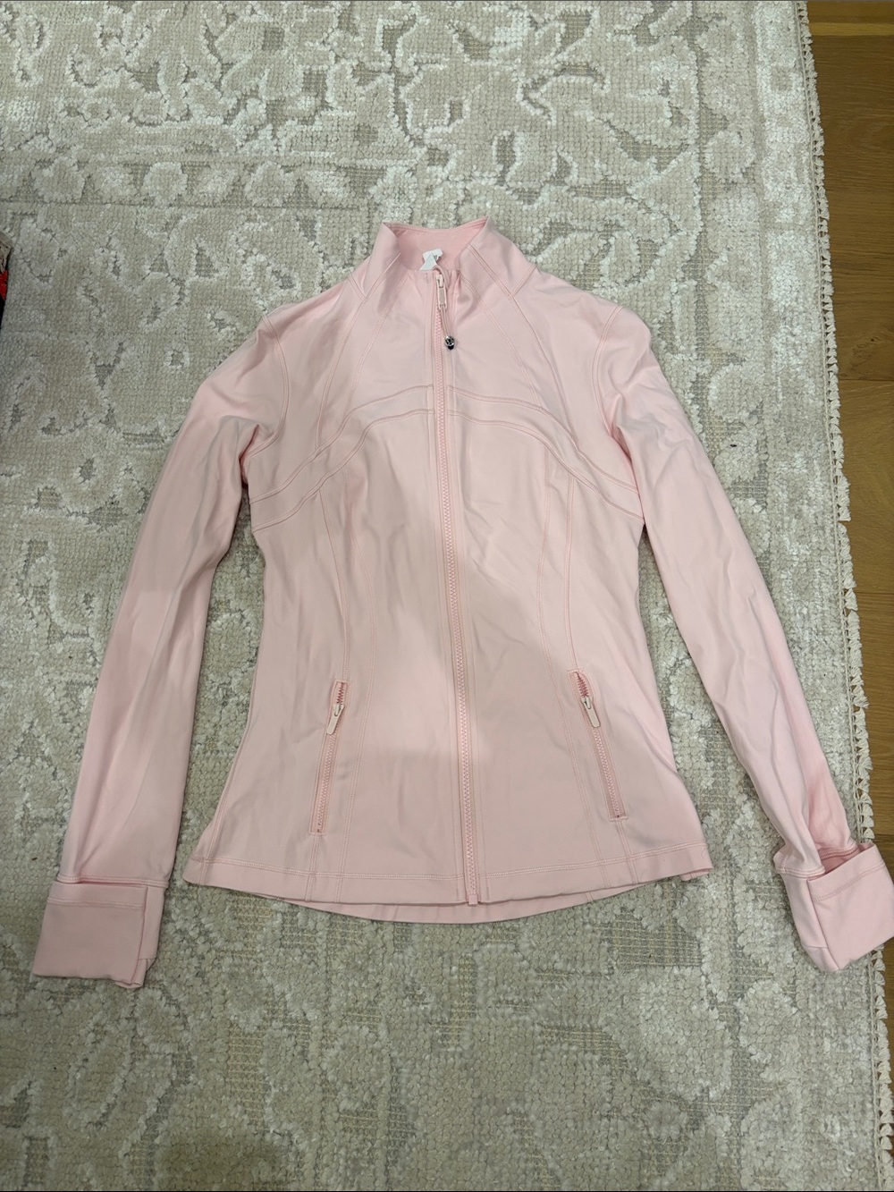 lululemon athletica Light Pink Zip-Up Define Jacket